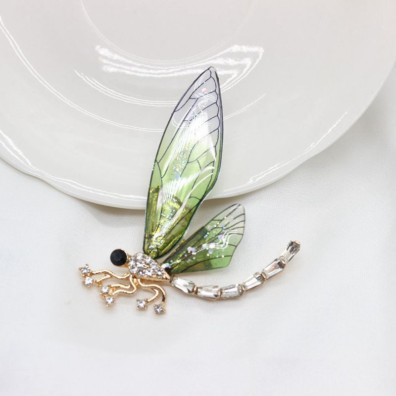 Wholesale Alloy Transparent Wings Dragonfly Diy Mobile Phone Case